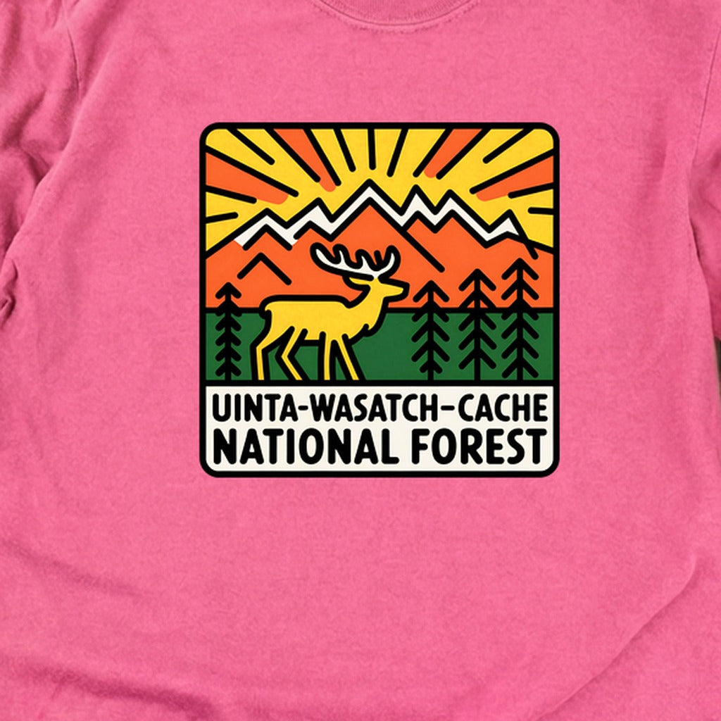 Uinta-Wasatch-Cache National Forest Cotton Long Sleeve product image 18