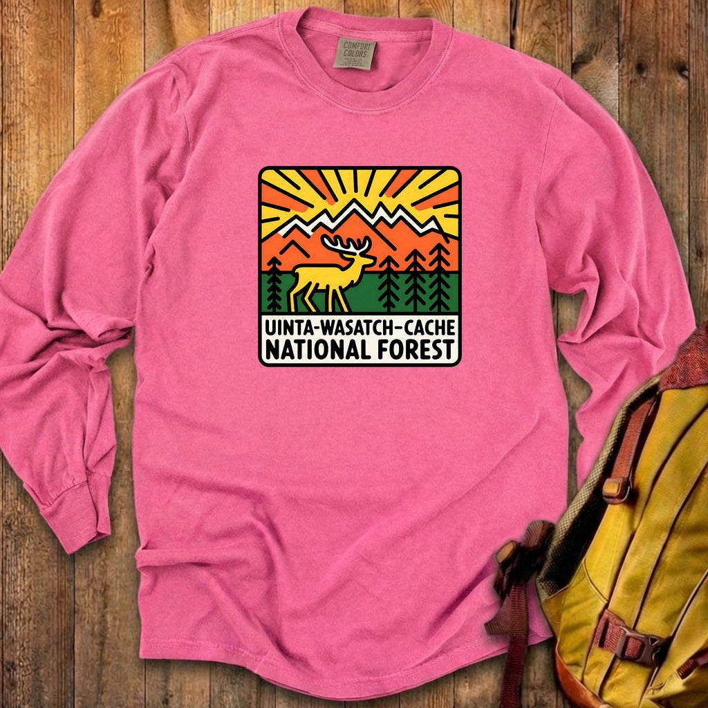 Uinta-Wasatch-Cache National Forest Cotton Long Sleeve product image 17