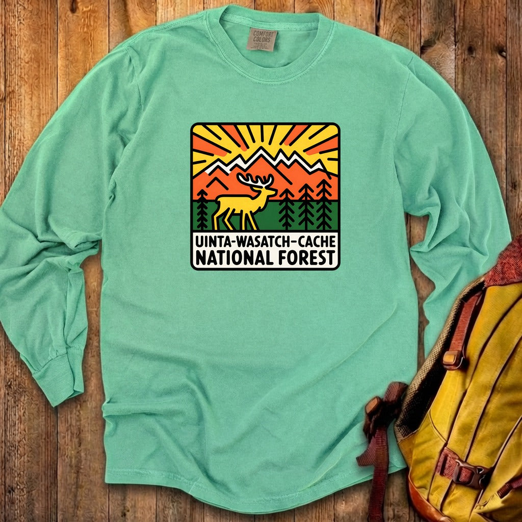 Uinta-Wasatch-Cache National Forest Cotton Long Sleeve product image 19