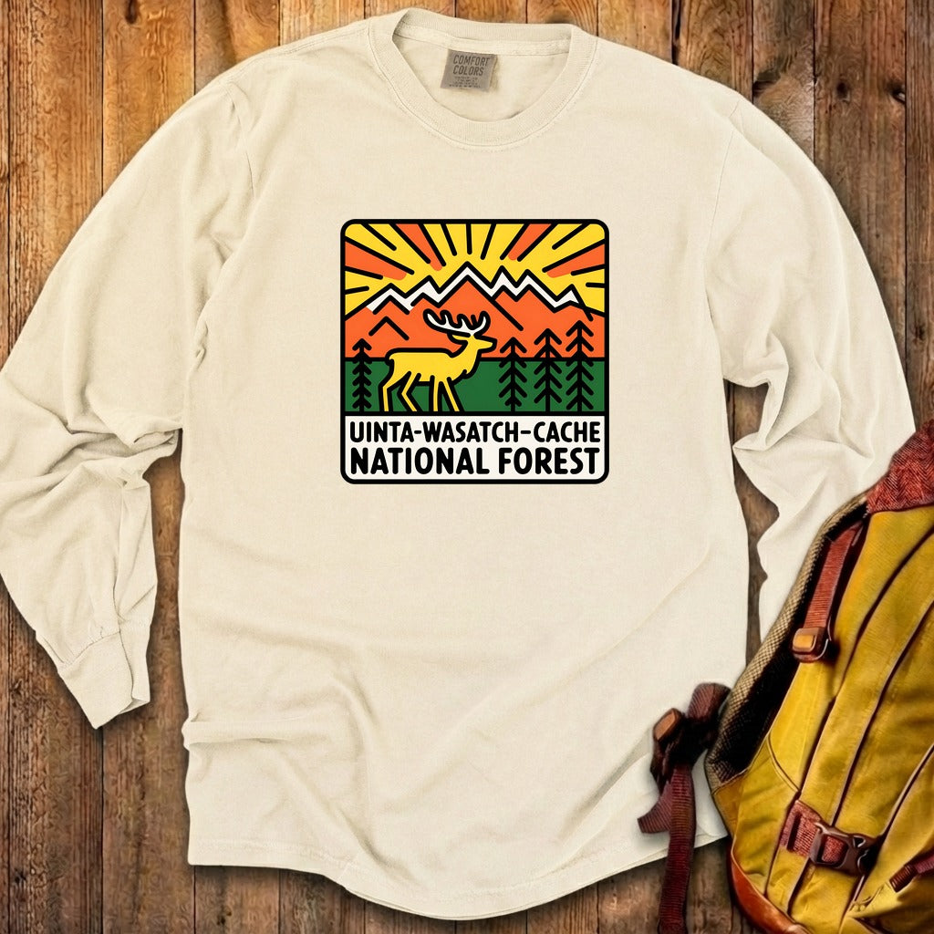 Uinta-Wasatch-Cache National Forest Cotton Long Sleeve product image 21