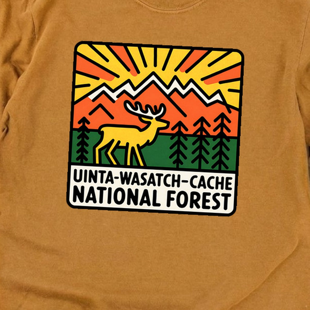 Uinta-Wasatch-Cache National Forest Cotton Long Sleeve product image 24