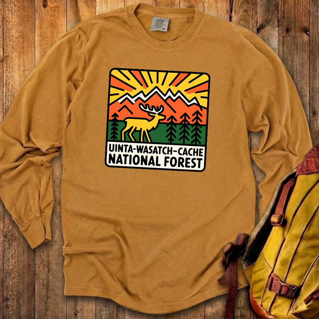 Uinta-Wasatch-Cache National Forest Cotton Long Sleeve product image 23