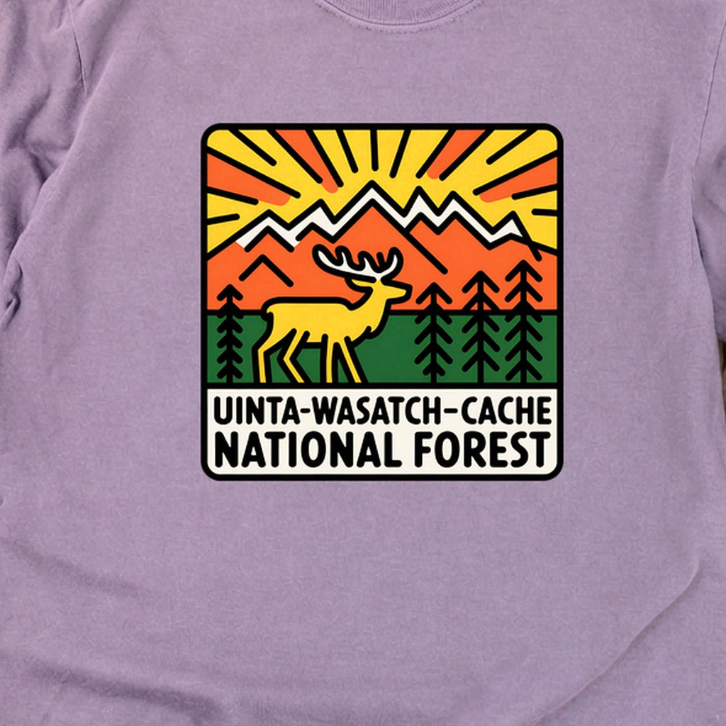 Uinta-Wasatch-Cache National Forest Cotton Long Sleeve product image 26