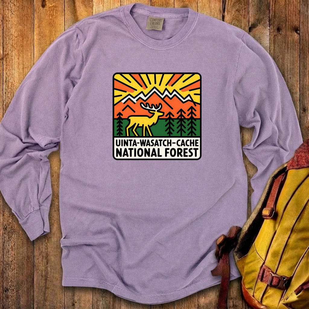 Uinta-Wasatch-Cache National Forest Cotton Long Sleeve product image 25