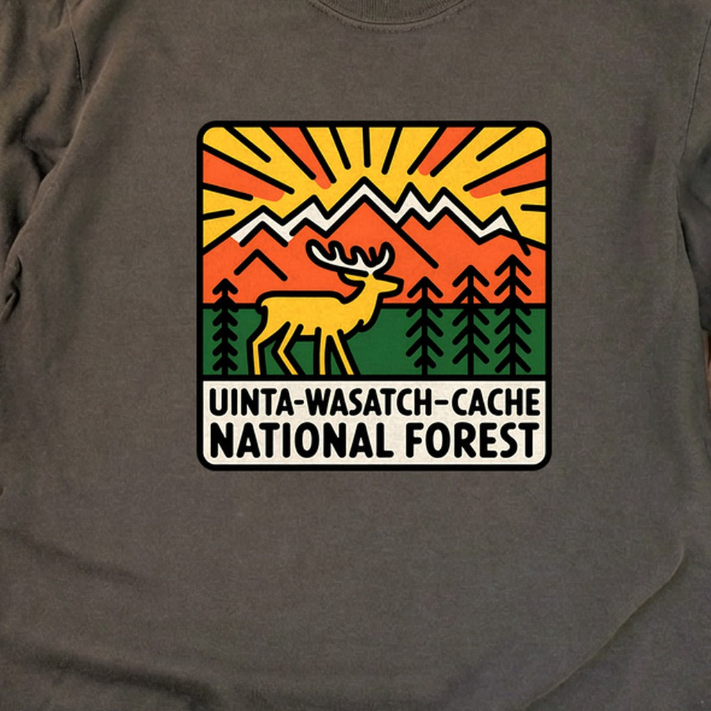 Uinta-Wasatch-Cache National Forest Cotton Long Sleeve product image 28
