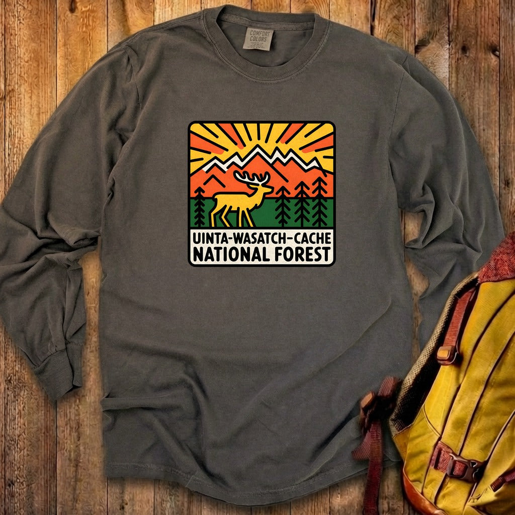 Uinta-Wasatch-Cache National Forest Cotton Long Sleeve product image 27