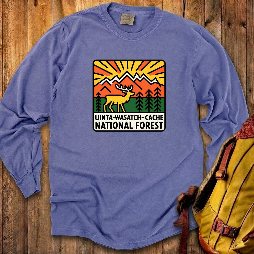Uinta-Wasatch-Cache National Forest Cotton Long Sleeve product image 29