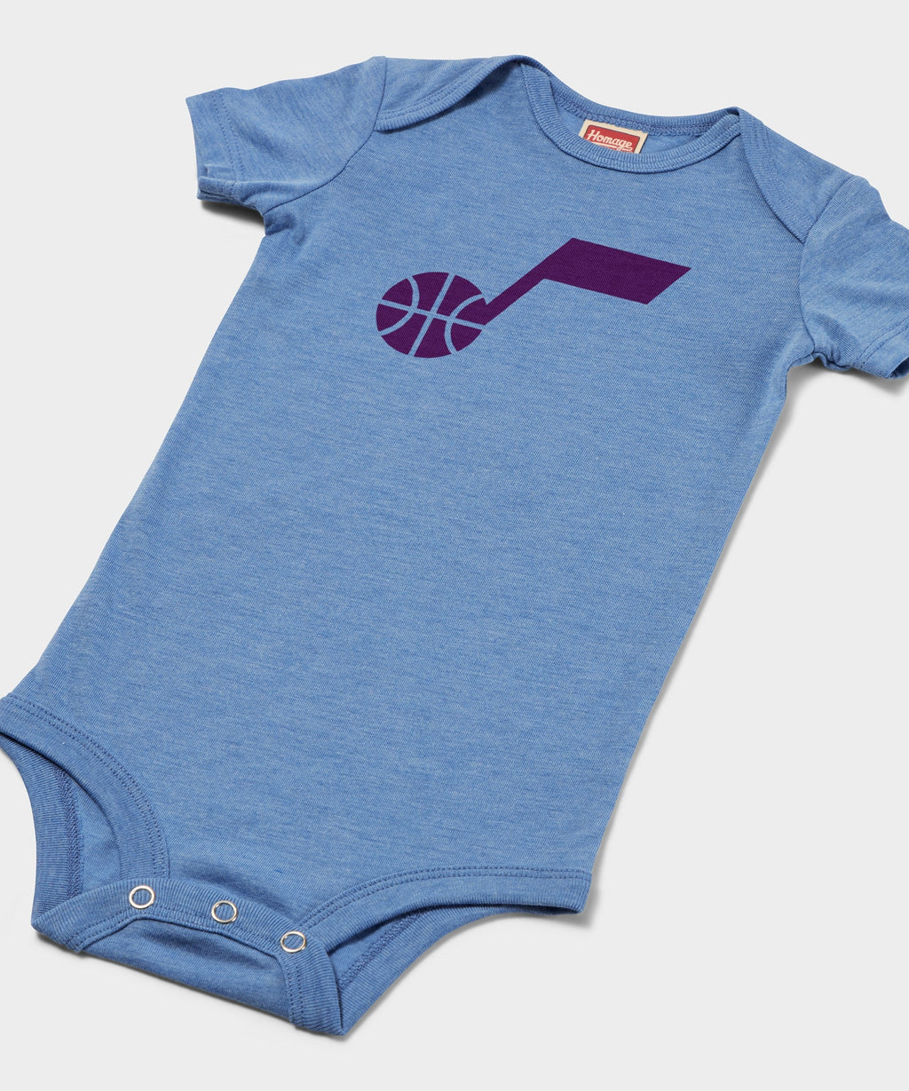Utah Jazz Logo Baby One Piece