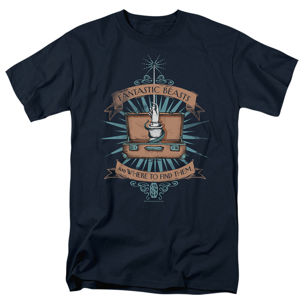Fantastic Beasts - Briefcase Adult Regular Fit Short Sleeve product image 1