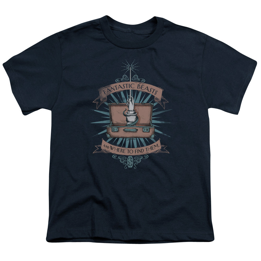 Fantastic Beasts - Briefcase Youth Short Sleeve product image 1