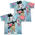 Animaniacs - Yakko World (Front - Back Print) Youth Short product image 1