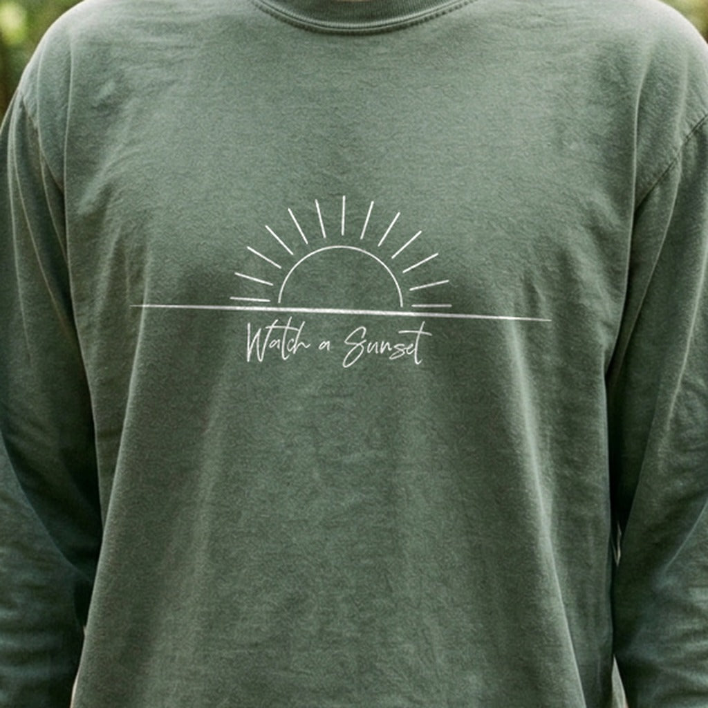 Watch a Sunset Cotton Long Sleeve product image 4