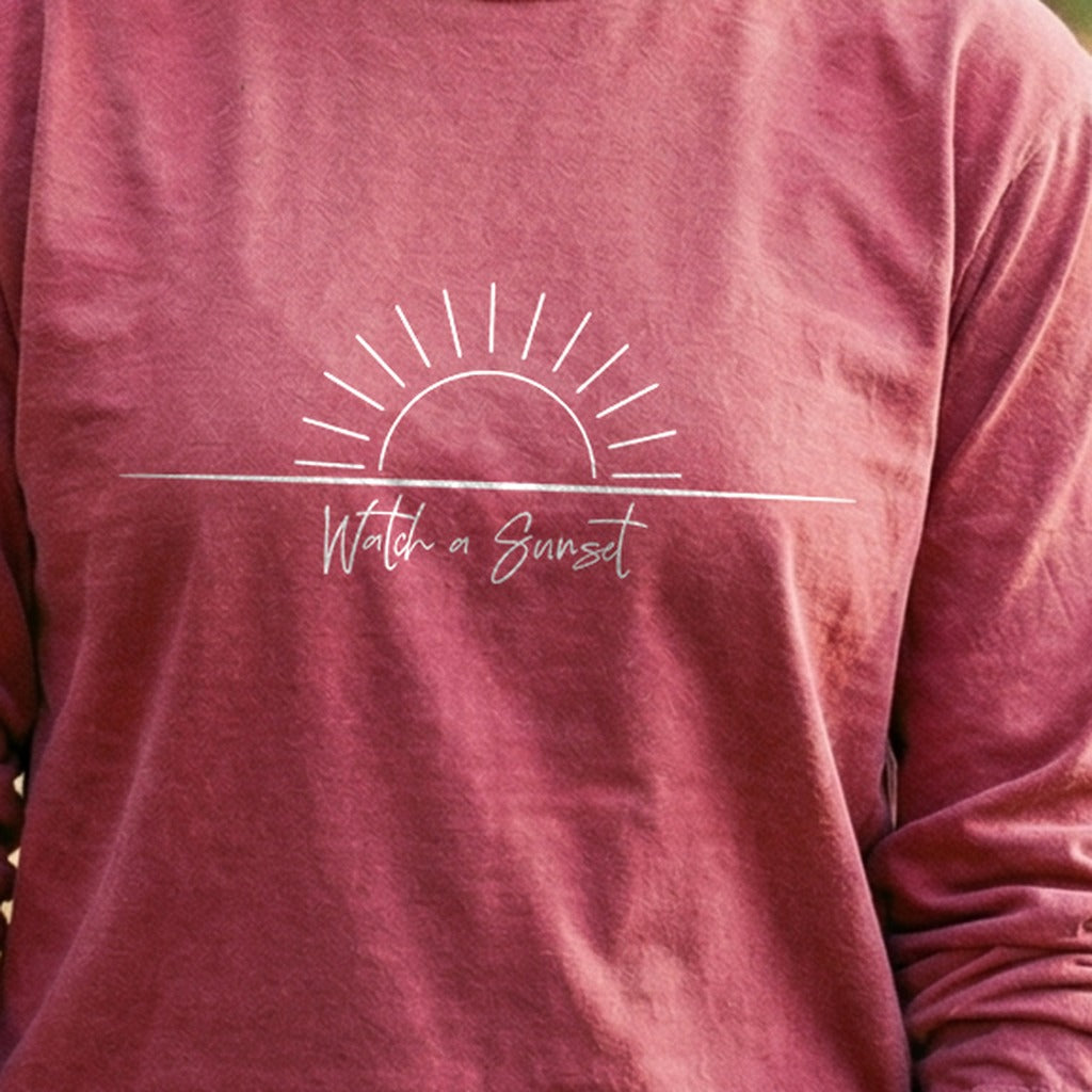Watch a Sunset Cotton Long Sleeve product image 5