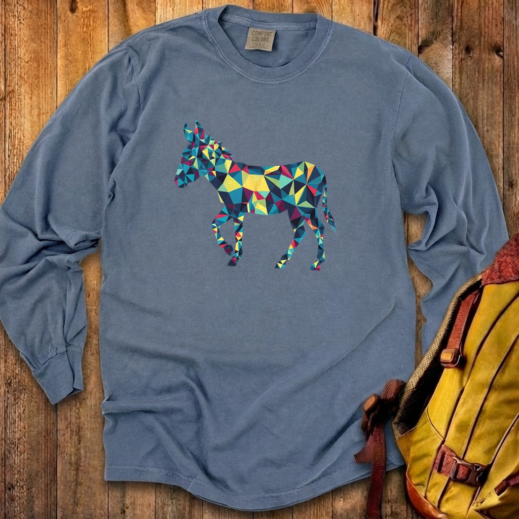 Wild Burro Mosaic Cotton Long Sleeve product image 1