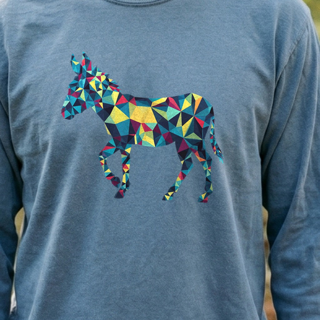 Wild Burro Mosaic Cotton Long Sleeve product image 3