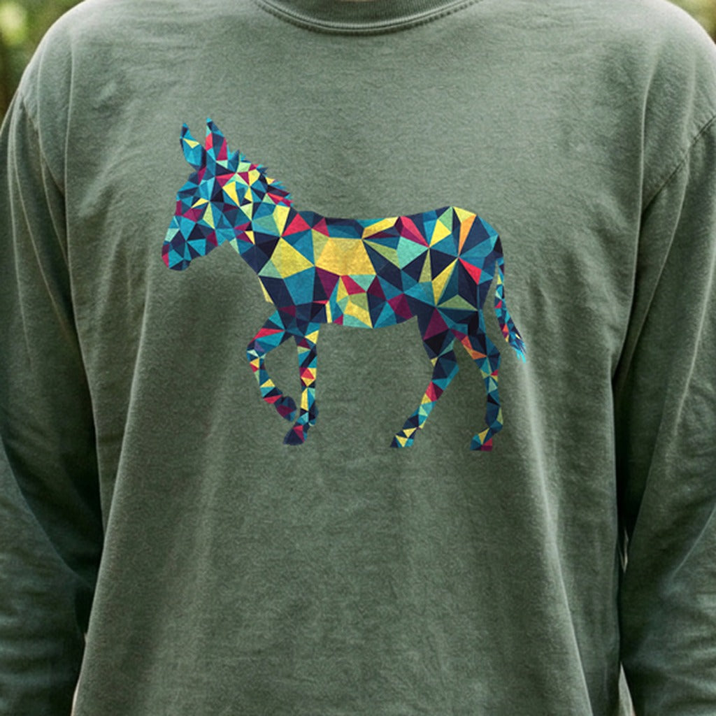 Wild Burro Mosaic Cotton Long Sleeve product image 4