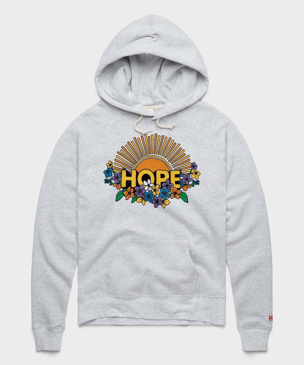 Women's Hope Sun And Flowers Hoodie product image 1