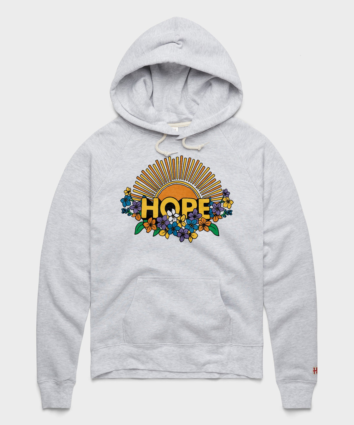 Women's Hope Sun And Flowers Hoodie product image 1