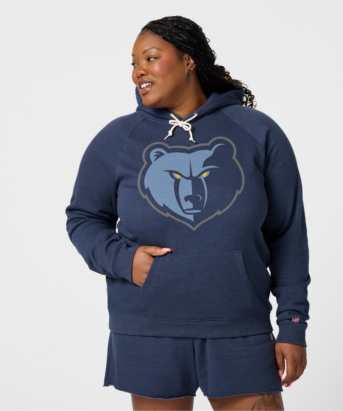Women's Memphis Grizzlies Logo Hoodie product image 3