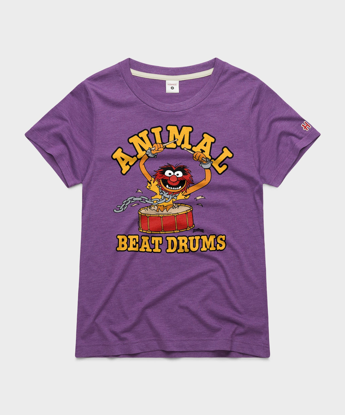 Women's Muppets Animal Beat Drums T-Shirt product image 1