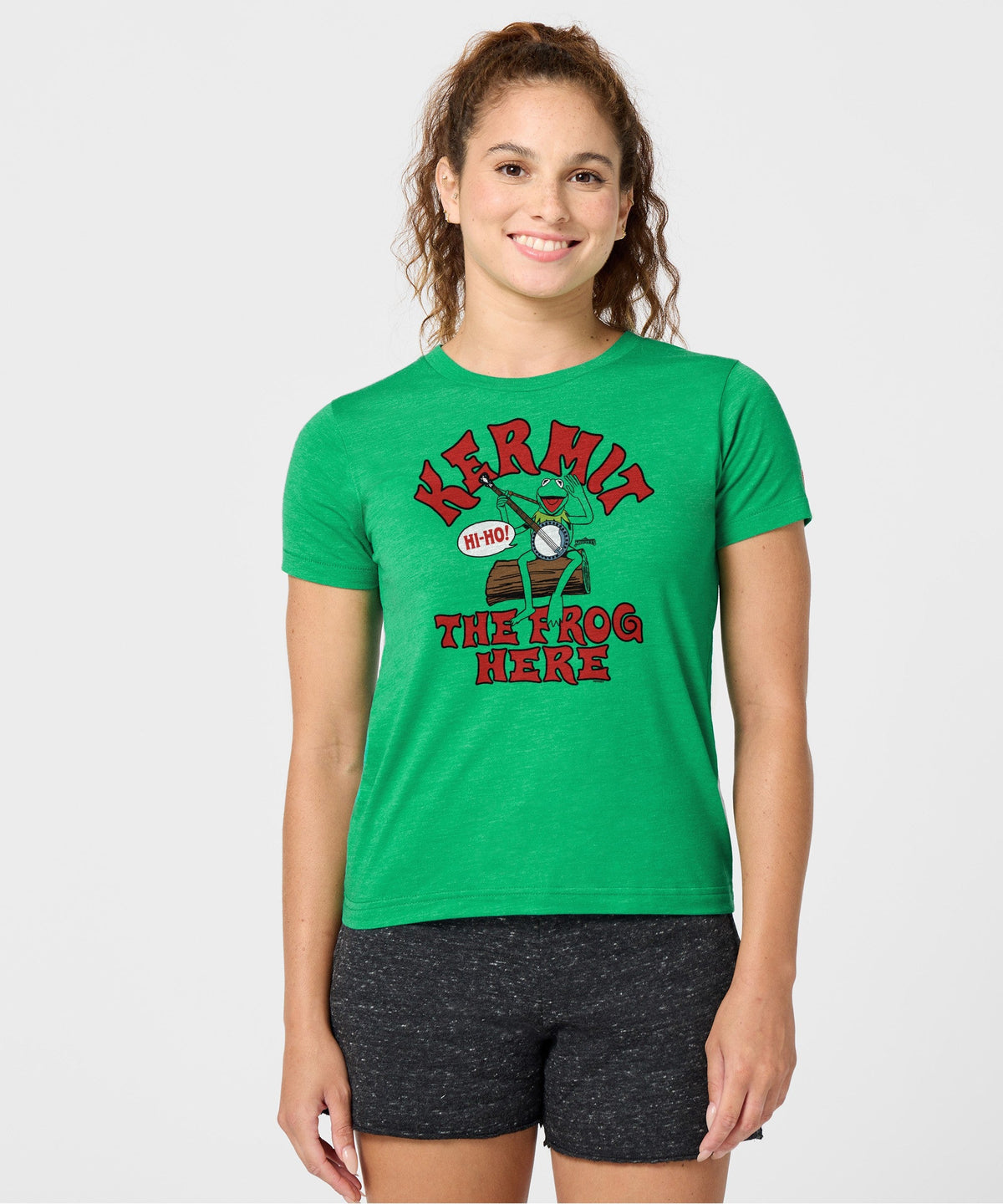 Women's Muppets Kermit The Frog Here T-Shirt product image 3