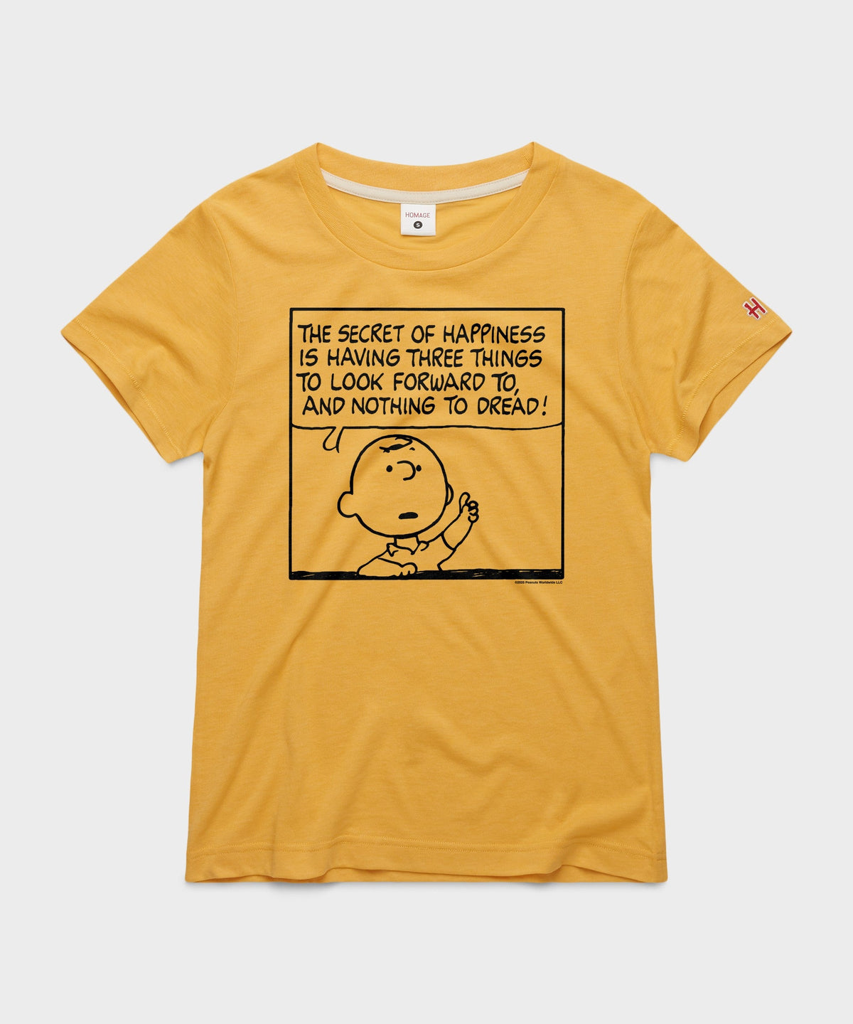 Women's Peanuts Charlie Brown Secret Of Happiness product image 1