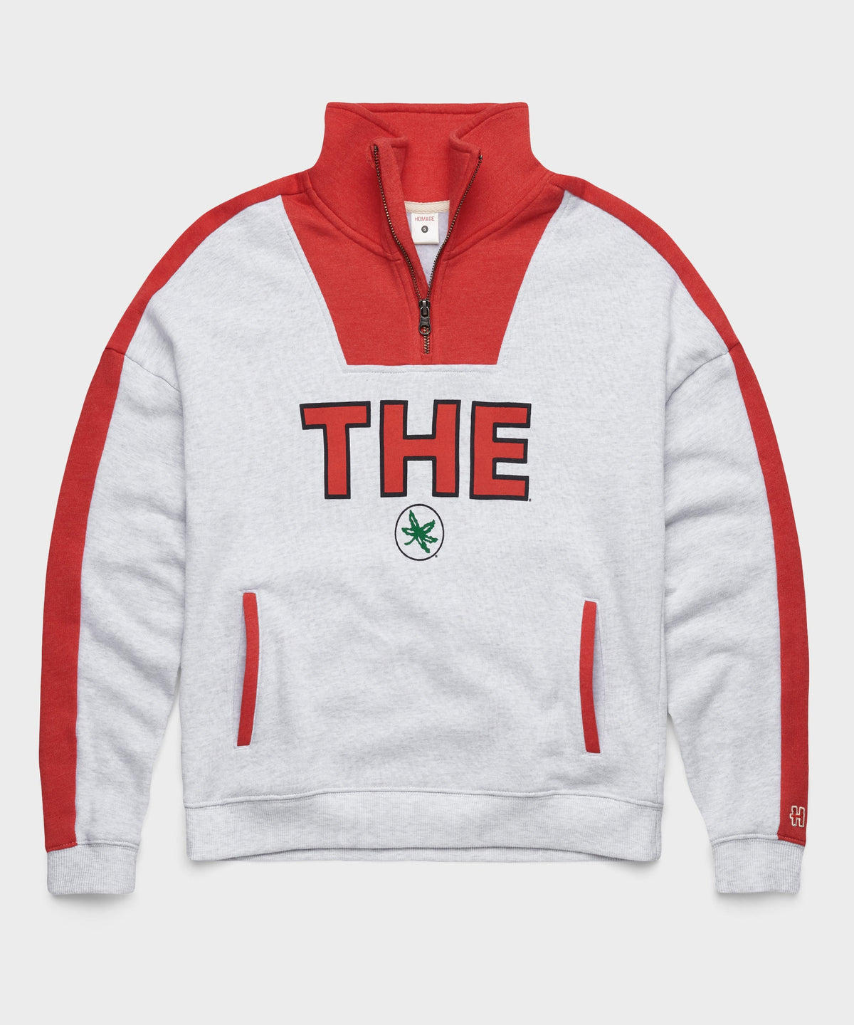 Women's THE Ohio State Buckeyes Colorblock Quarter Zip product image 1