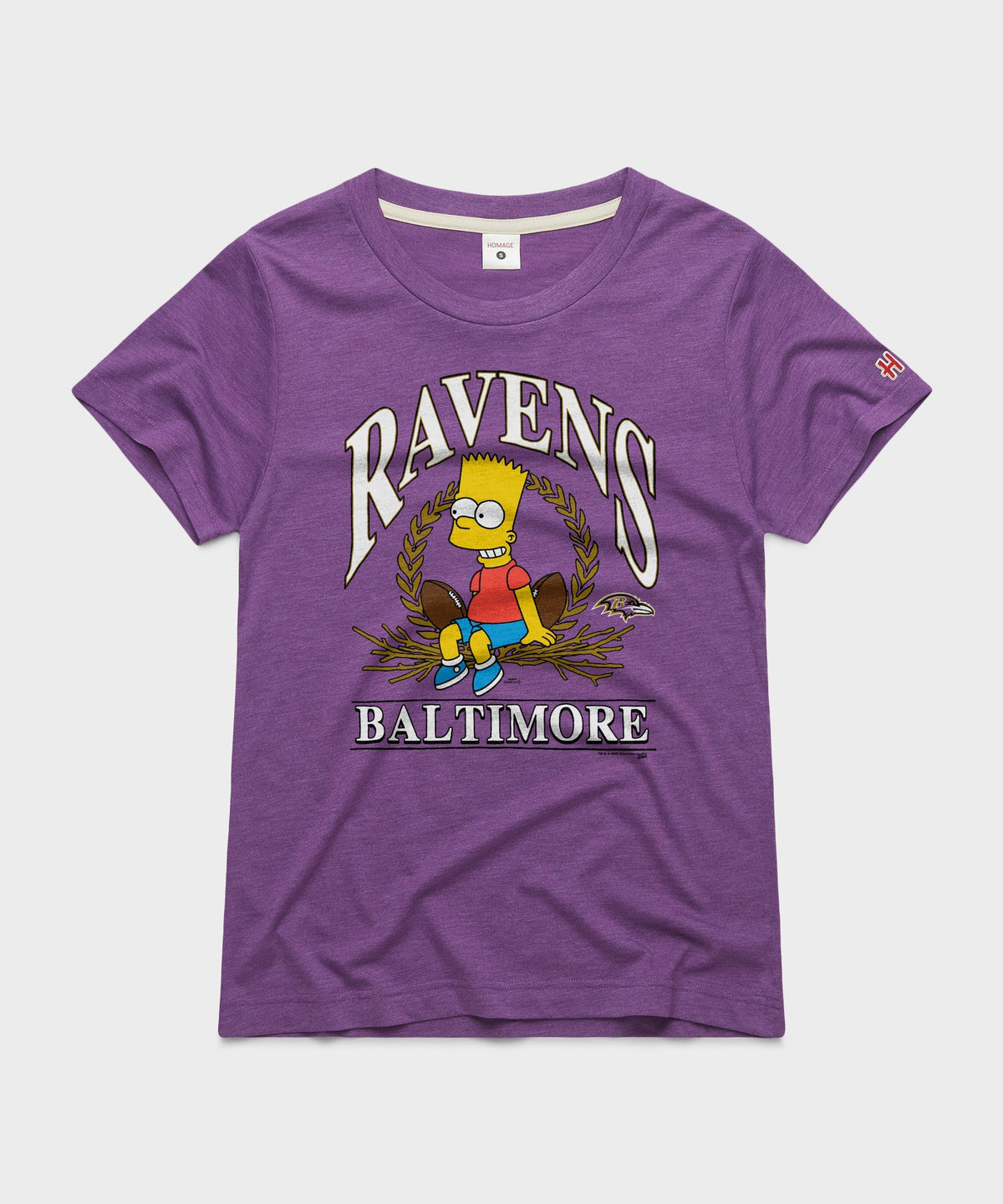Women's The Simpsons Bart x Baltimore Ravens product image 1