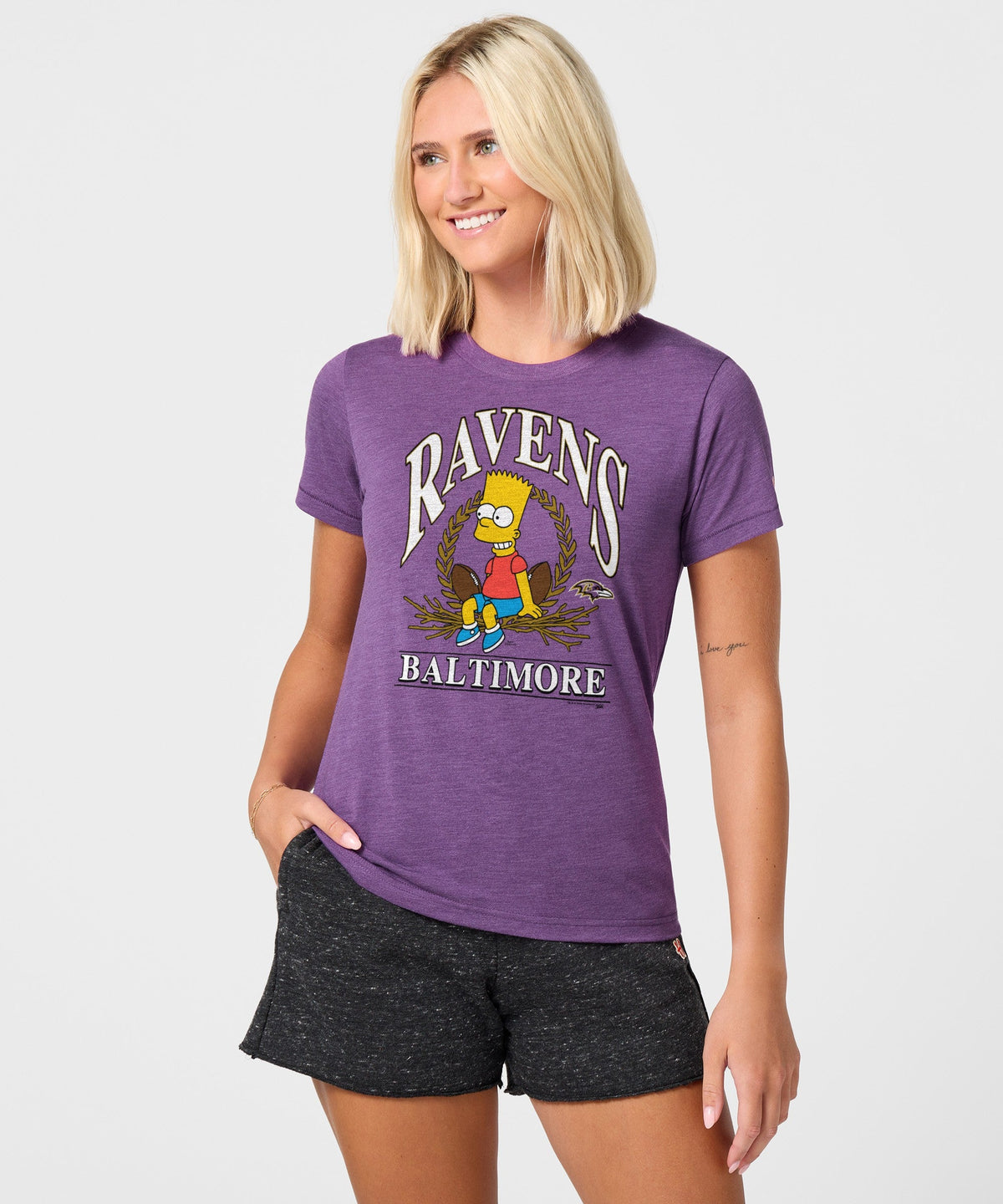 Women's The Simpsons Bart x Baltimore Ravens product image 3