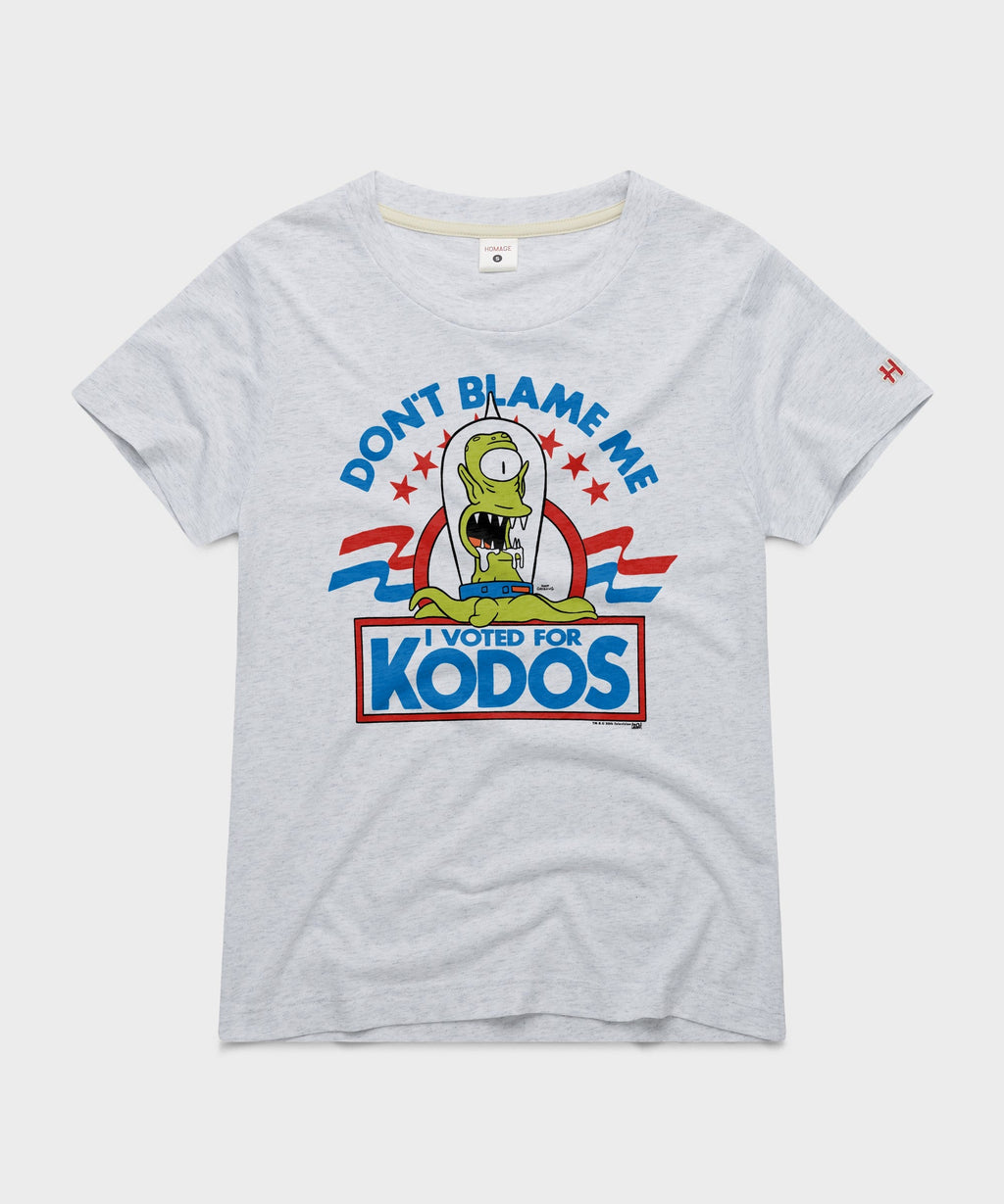 Women's The Simpsons Don't Blame Me I Voted For Kodos product image 1