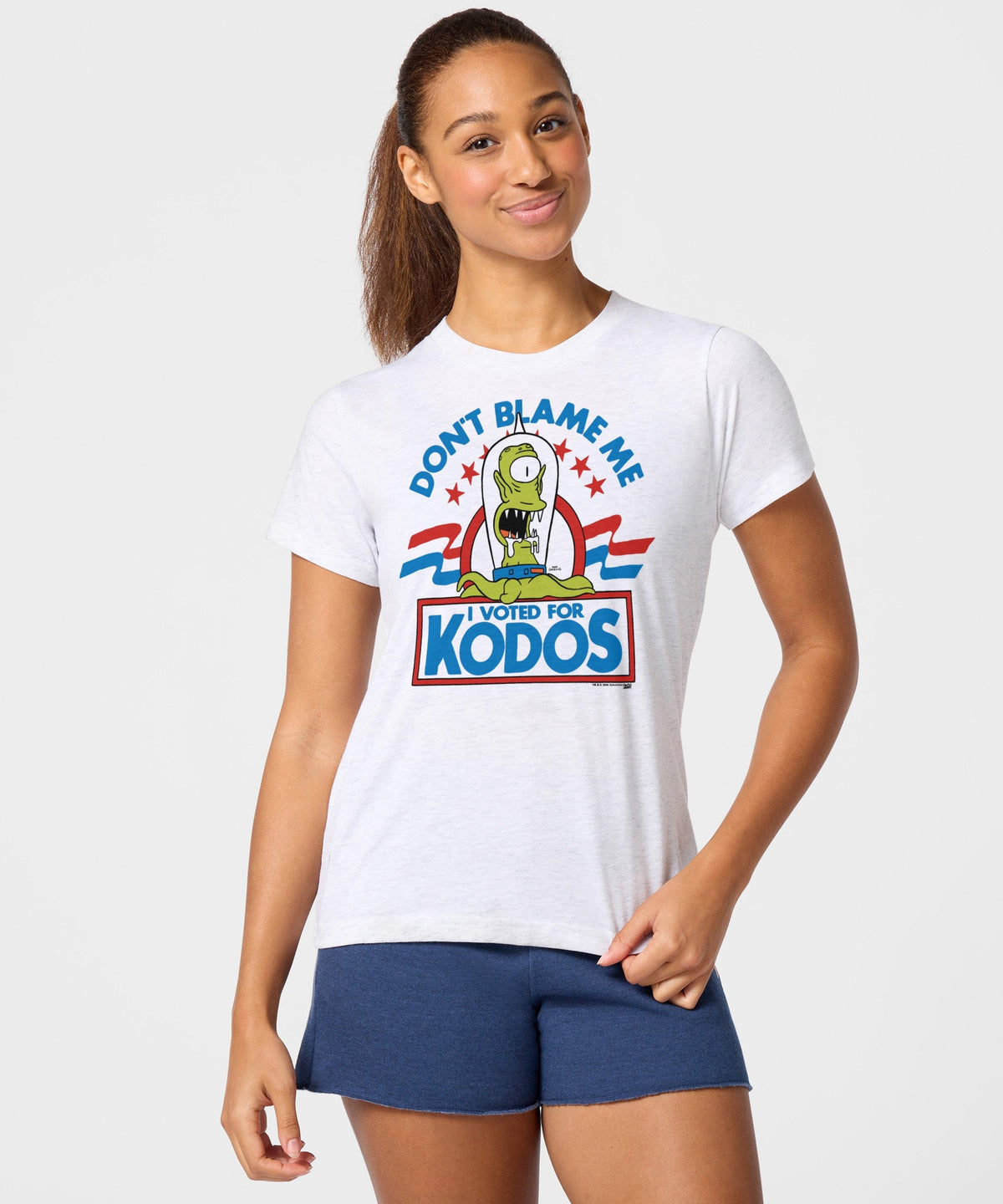 Women's The Simpsons Don't Blame Me I Voted For Kodos product image 3