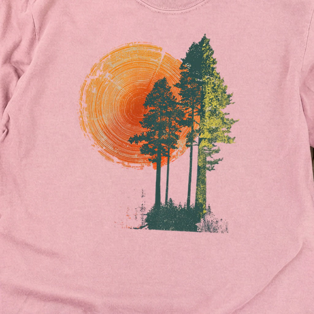 Woodcut Pines Cotton Long Sleeve product image 8