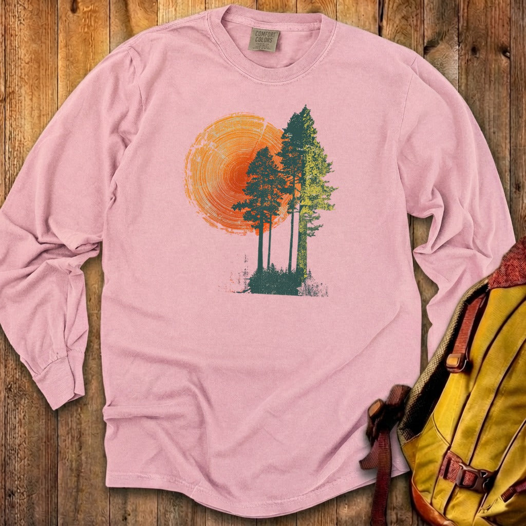 Woodcut Pines Cotton Long Sleeve product image 7