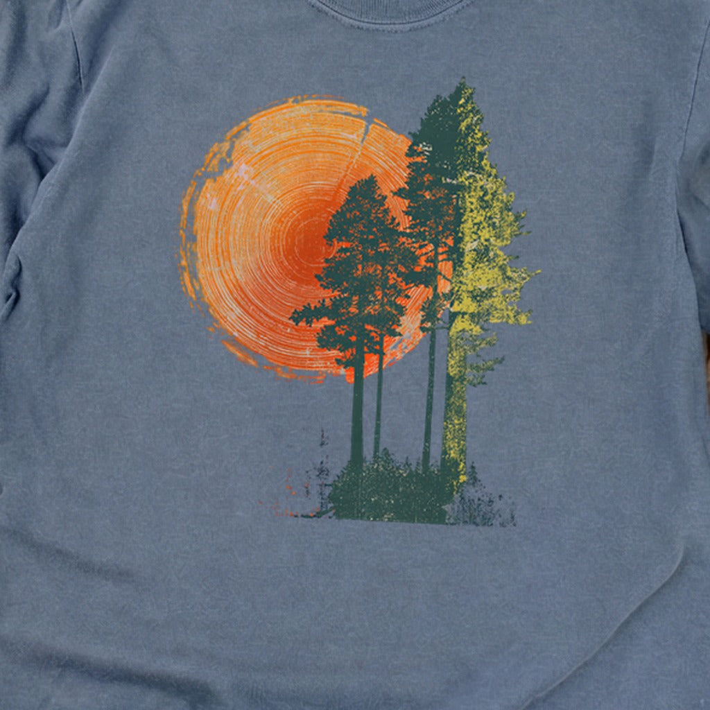 Woodcut Pines Cotton Long Sleeve product image 10