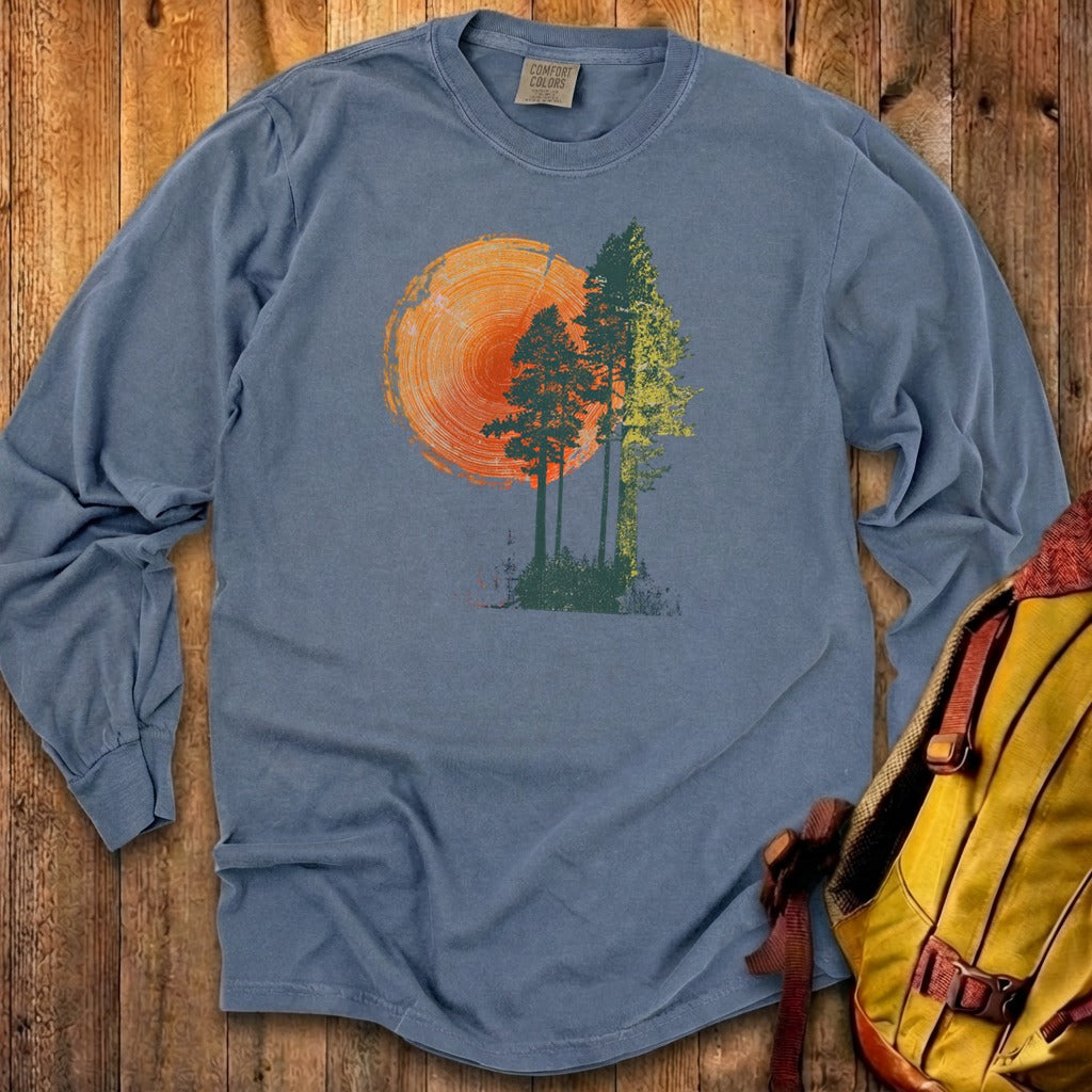 Woodcut Pines Cotton Long Sleeve product image 9