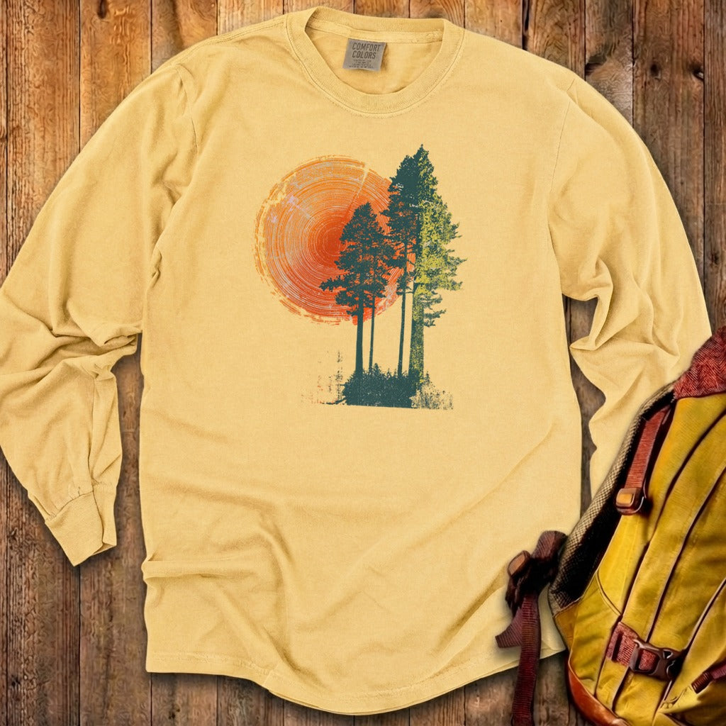 Woodcut Pines Cotton Long Sleeve product image 11