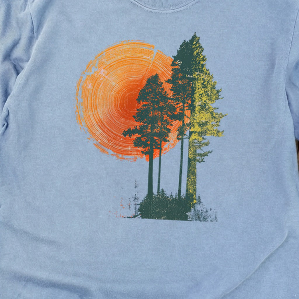 Woodcut Pines Cotton Long Sleeve product image 14