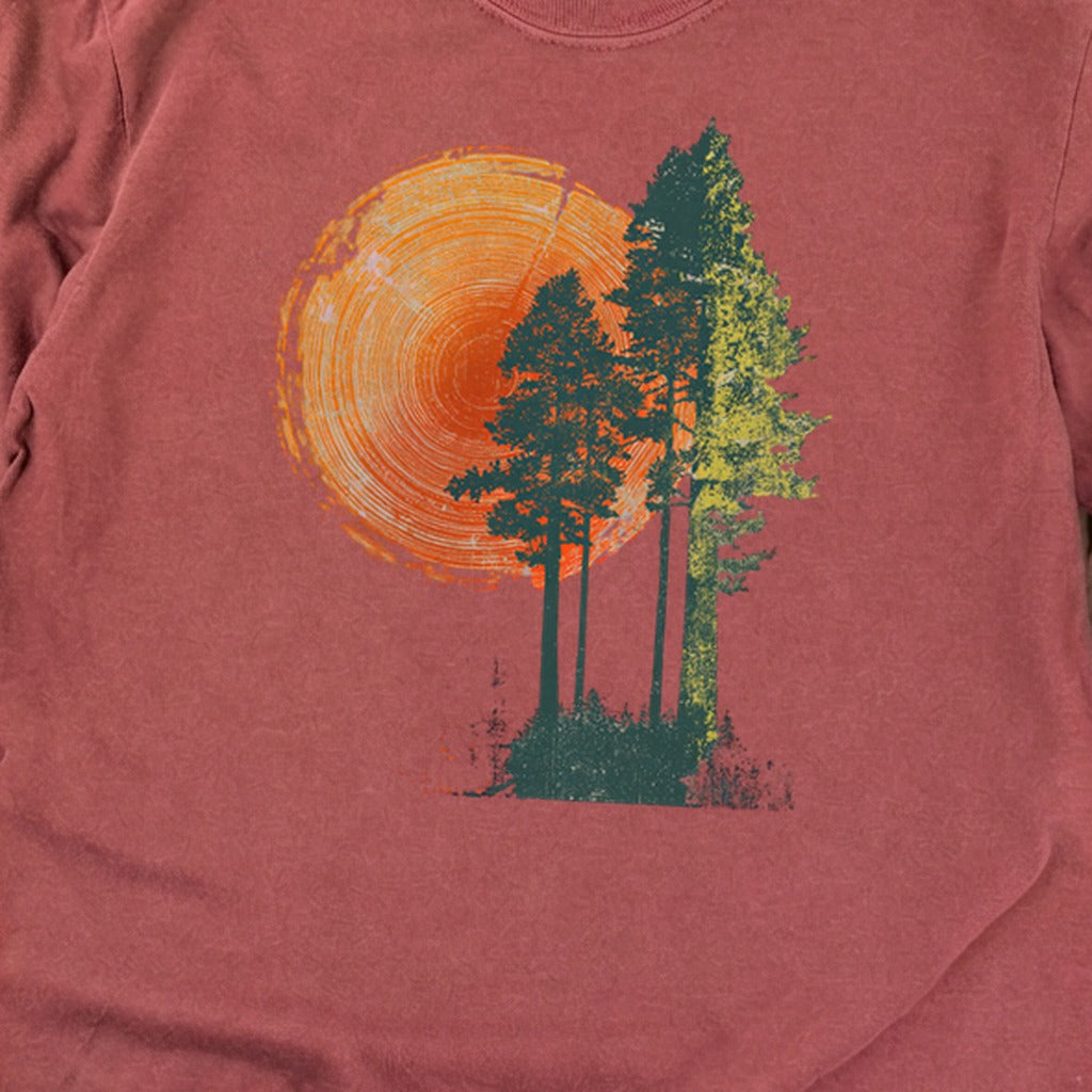 Woodcut Pines Cotton Long Sleeve product image 16