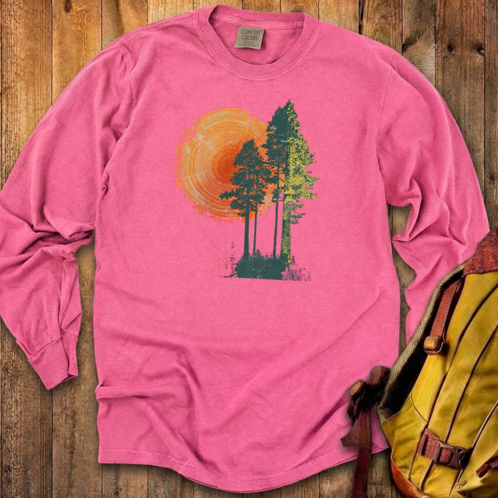 Woodcut Pines Cotton Long Sleeve product image 17