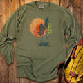 Woodcut Pines Cotton Long Sleeve product image 1