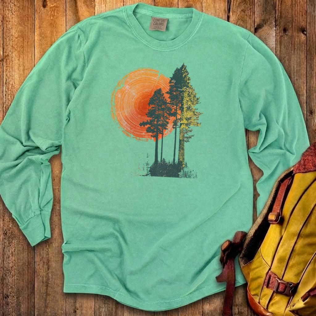 Woodcut Pines Cotton Long Sleeve product image 19