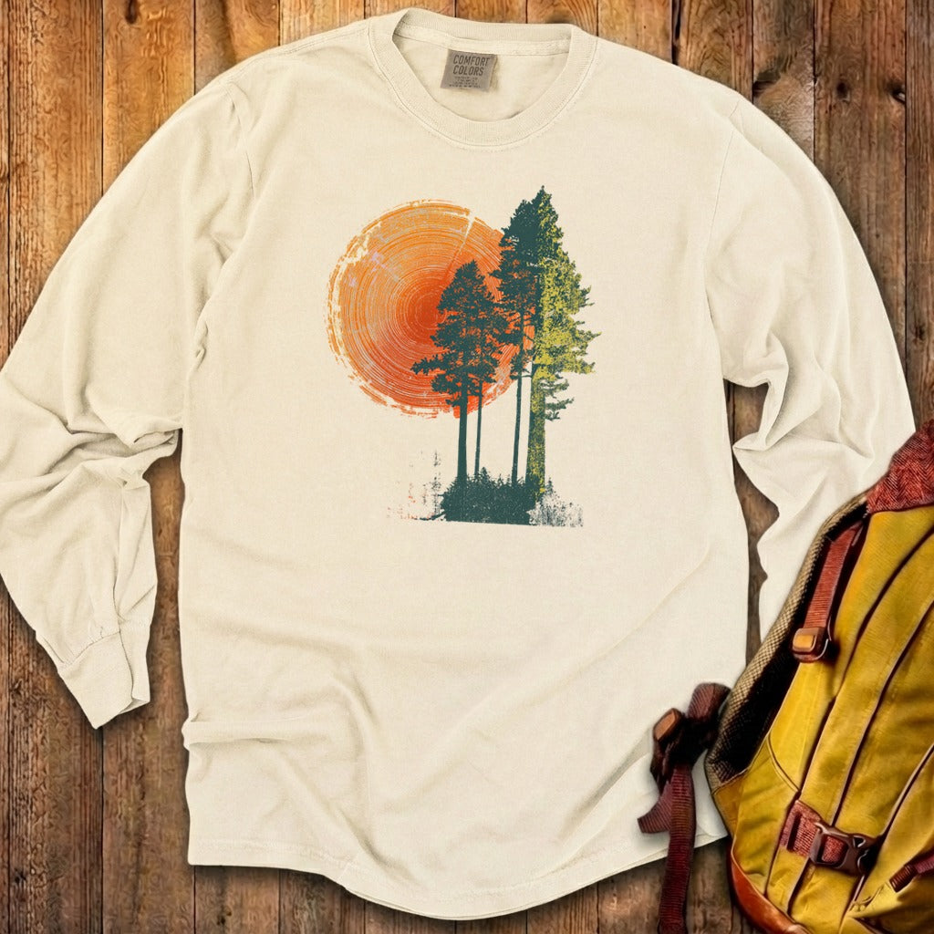 Woodcut Pines Cotton Long Sleeve product image 21