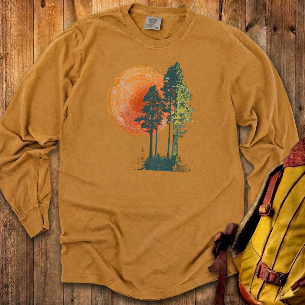 Woodcut Pines Cotton Long Sleeve product image 23
