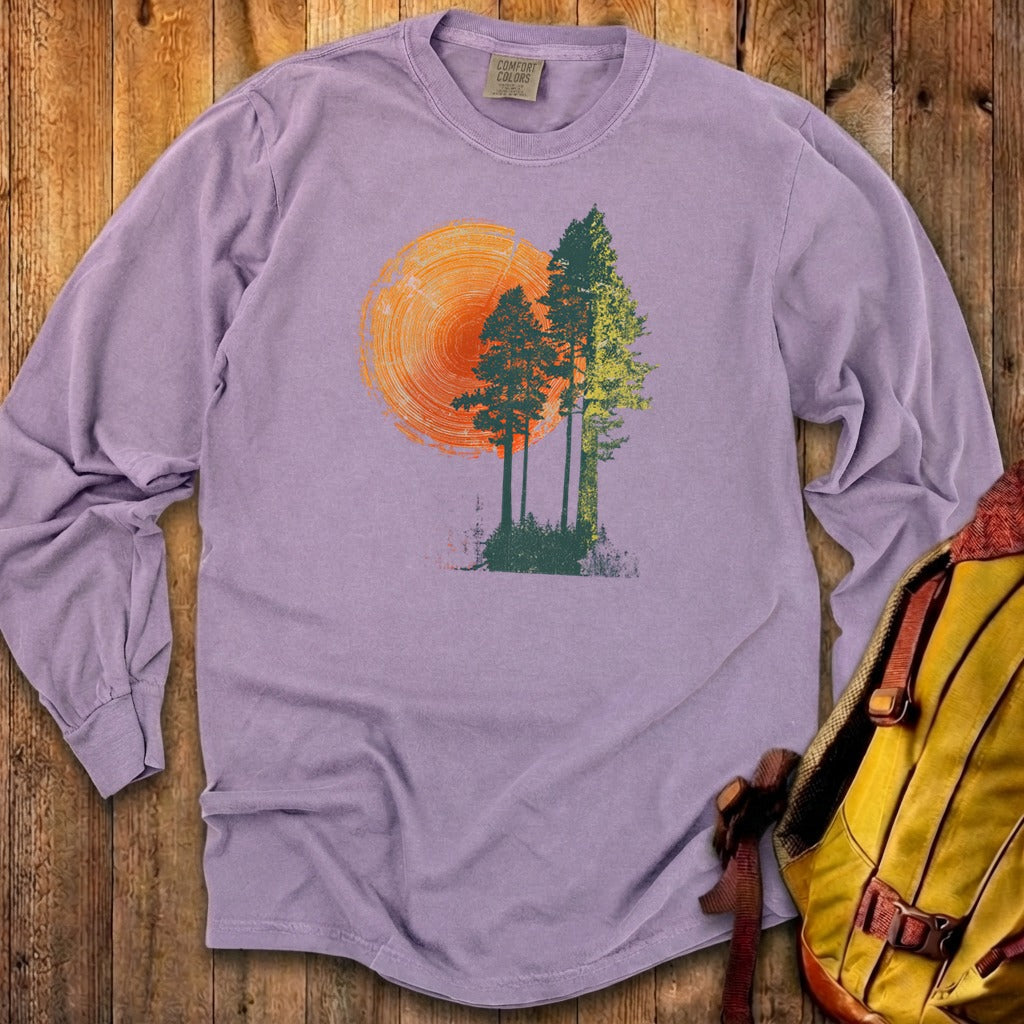 Woodcut Pines Cotton Long Sleeve product image 25