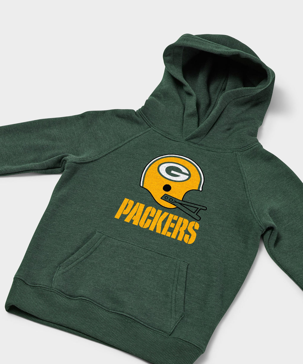 Youth Green Bay Packers Big Helmet Hoodie product image 2