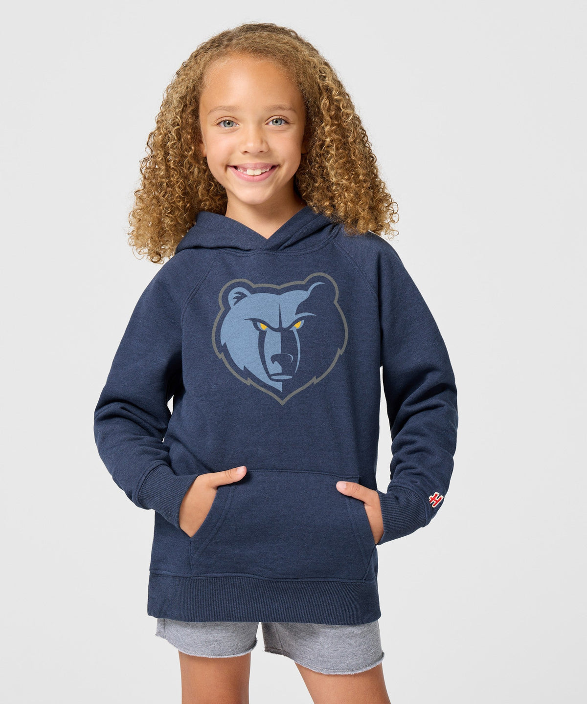 Youth Memphis Grizzlies Logo Hoodie product image 3