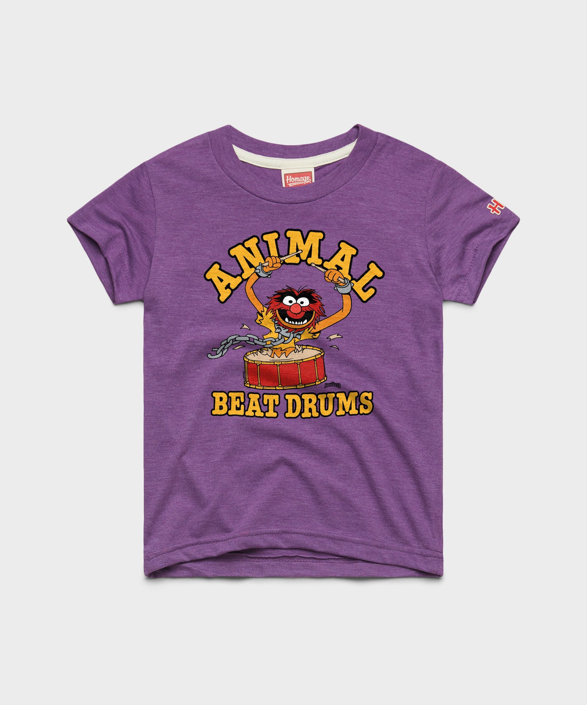 Youth Muppets Animal Beat Drums T-Shirt product image 1