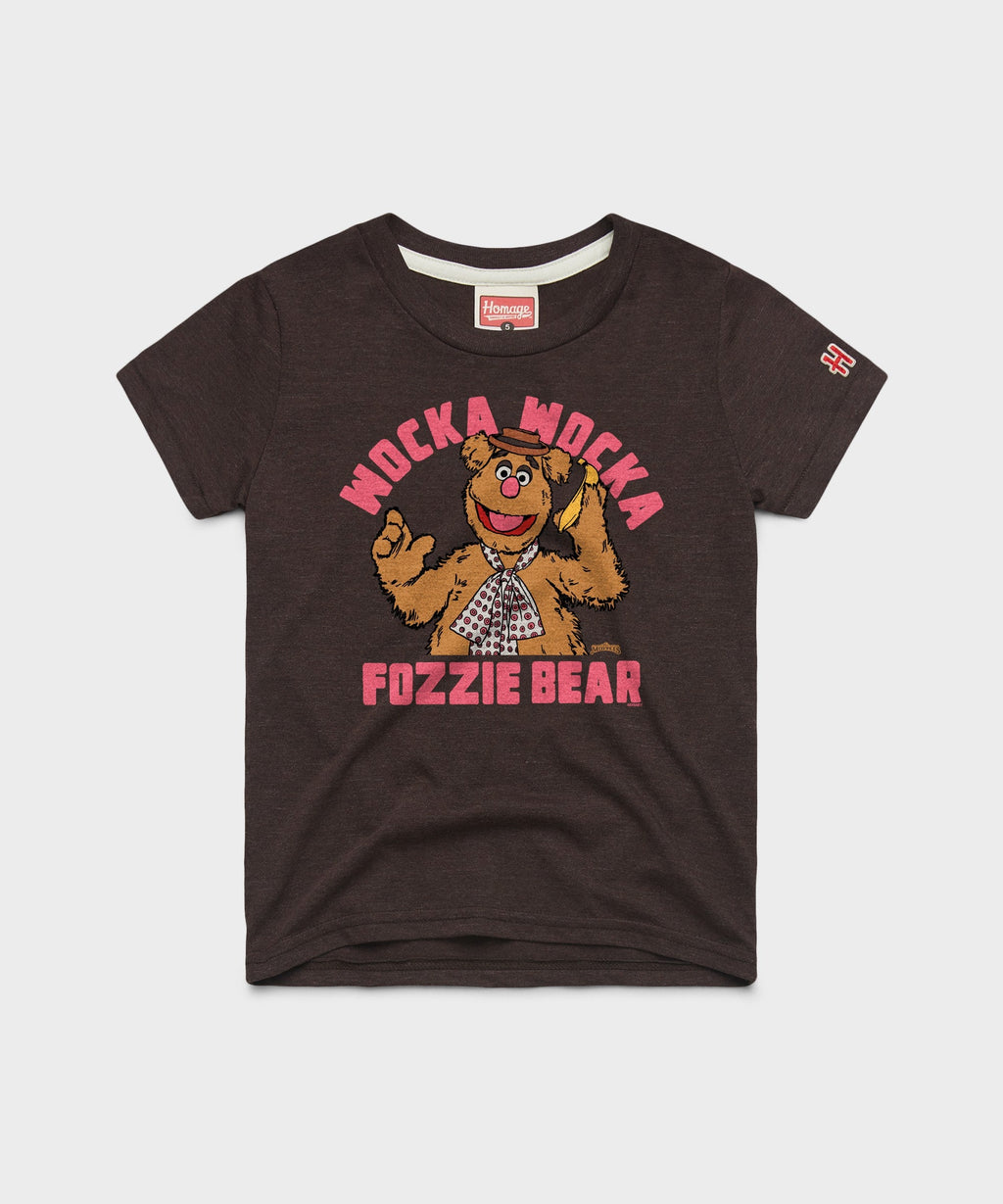 Youth Muppets Fozzie Bear Wocka T-Shirt product image 1