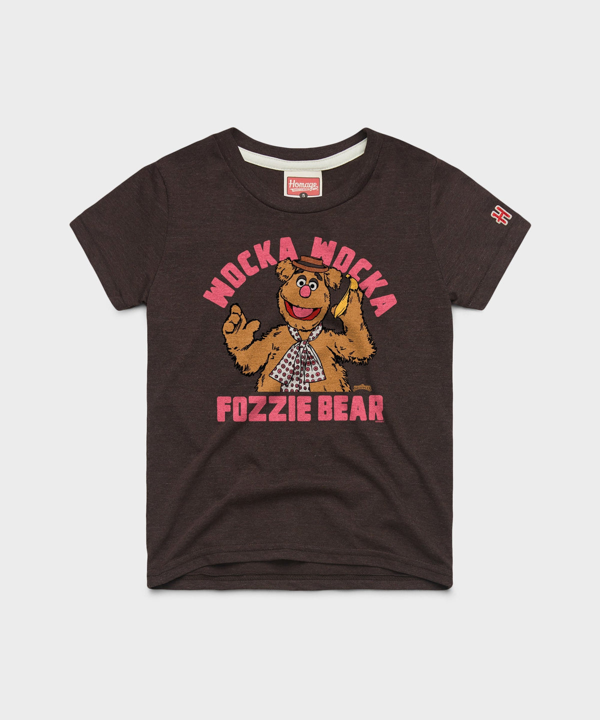 Youth Muppets Fozzie Bear Wocka T-Shirt product image 1