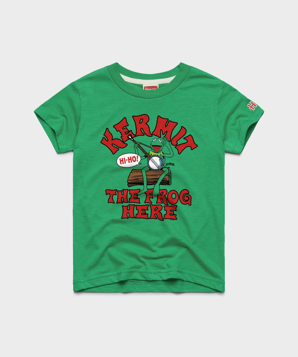 Youth Muppets Kermit The Frog Here T-Shirt product image 1